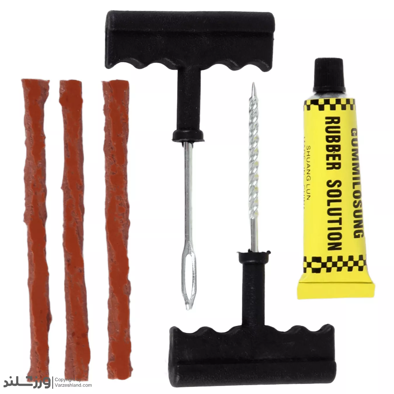 کیت پنچرگیری لاستیک خودرو 6عددی کیت پنچرگیری لاستیک خودرو 6عددی