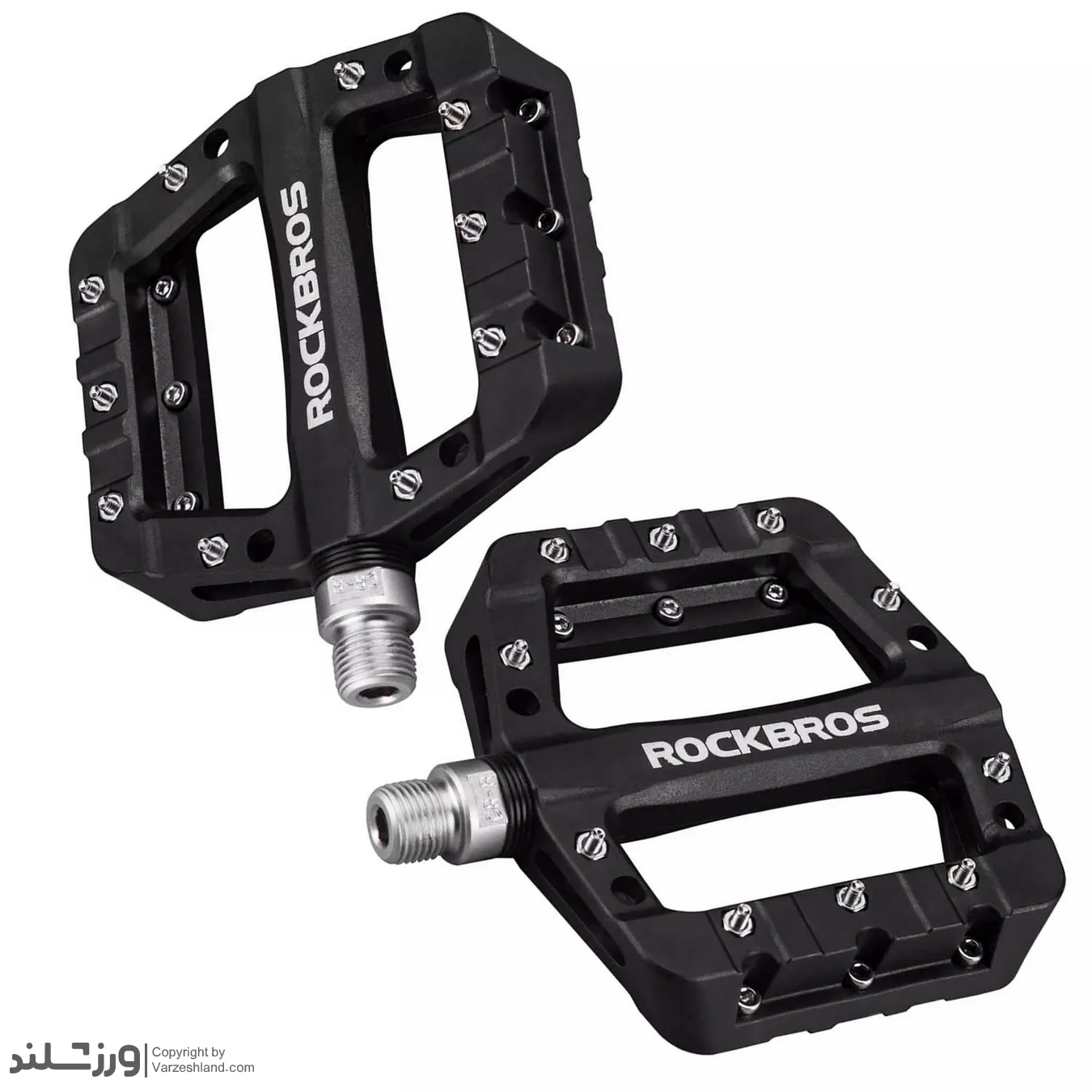 رکاب پهن بلبرینگی ضد لغزش راک براس رکاب پهن بلبرینگی ضد لغزش راک براس