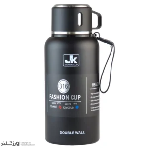فلاسک دوجداره گرم و سرد JK مشکی