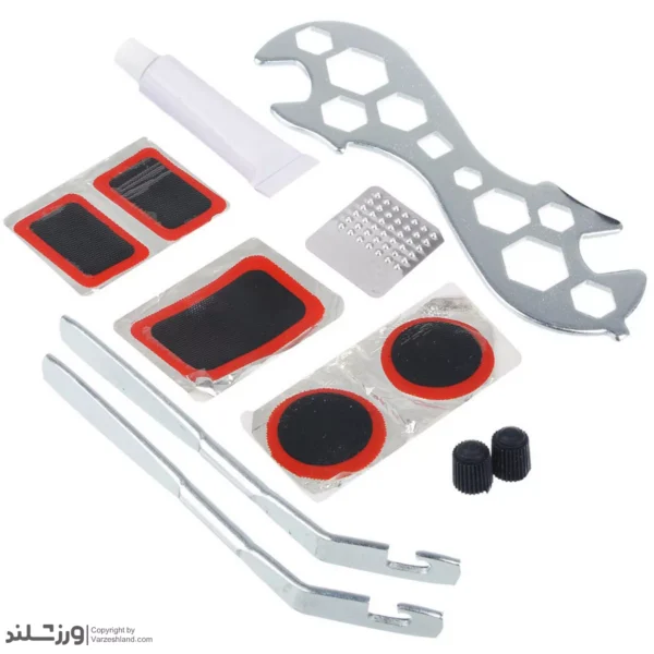 ست پنچری دوچرخه با آچار