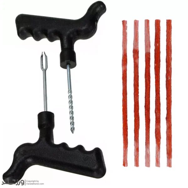 کیت پنچرگیری لاستیک خودرو 7عددی