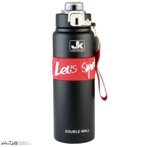 فلاسک دوجداره گرم و سرد JK مشکی کد 2137
