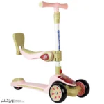 اسکوتر موزیکال صندلی دار TeddyPink