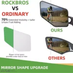 آینه داخل فرمان چپ دوچرخه راک براس کد 2006 - Image 5