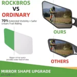 آینه داخل فرمان راست دوچرخه راک براس کد 2005 - Image 8