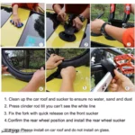 باربند سقفی ساکشن تکی دوچرخه راک براس کد 2073 - Image 3