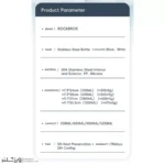 فلاسک حرارتی 530 راک براس کد 2081 - Image 14