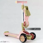 اسکوتر موزیکال صندلی دار TeddyPink کد 1934 - Image 5