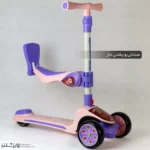 اسکوتر موزیکال صندلی دار SparkViolet کد 1934 - Image 5