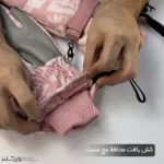 دستکش دوپوش زمستانی Rosette زنانه کد 1967 - Image 13