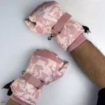 دستکش دوپوش زمستانی Rosette زنانه کد 1967 - Image 2