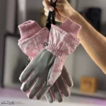 دستکش دوپوش زمستانی Rosette زنانه کد 1967 - Image 3