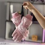 دستکش دوپوش زمستانی Rosette زنانه کد 1967 - Image 4