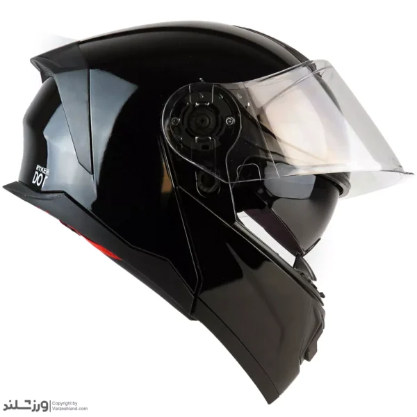 کلاه کاسکت Glassy Black رادین