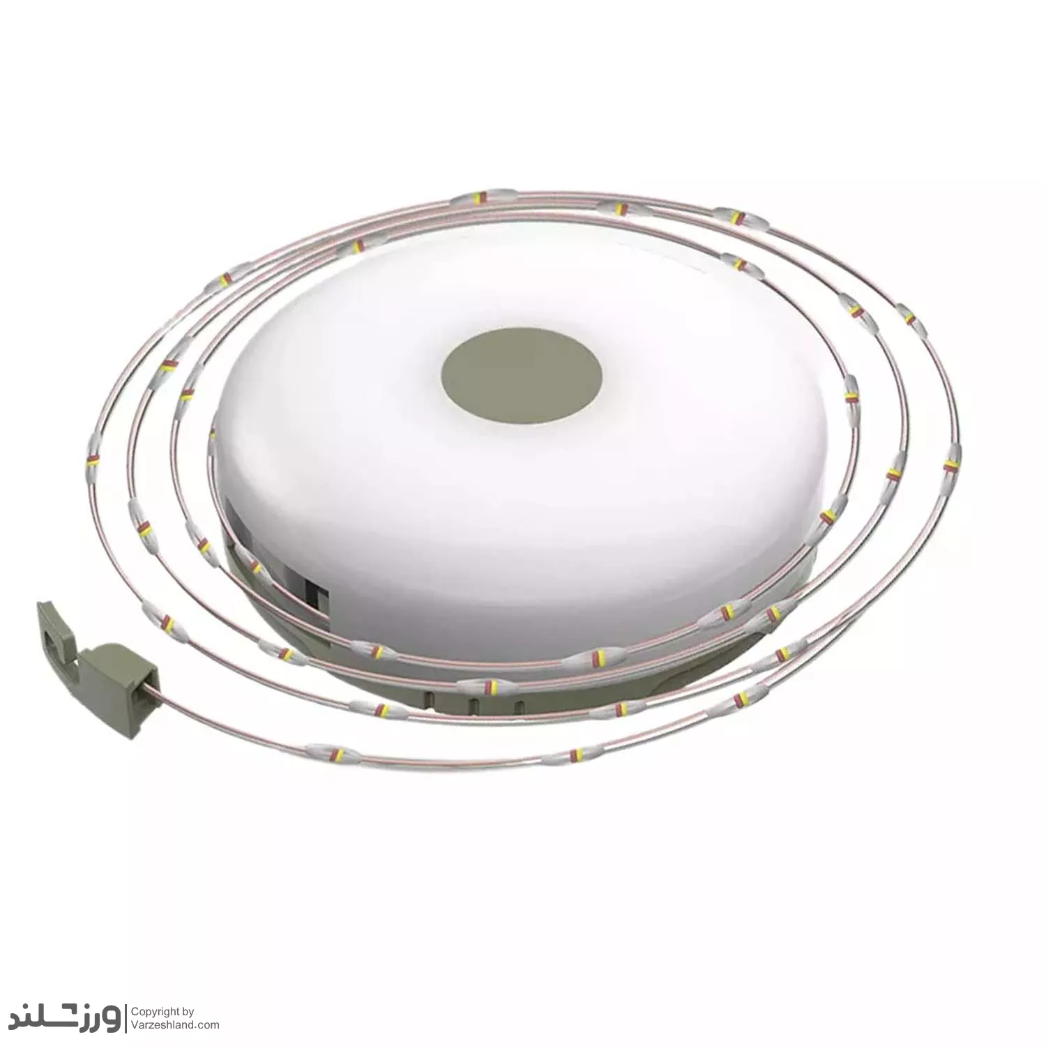 چراغ ریسه ای 10متری پنل خورشیدی چراغ ریسه ای 10متری پنل خورشیدی