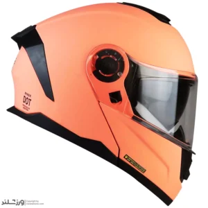 کلاه کاسکت لائوس فک متحرک پاستیلی Pink