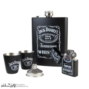 فلاسک جیبی و فندک Jack Daniel’s