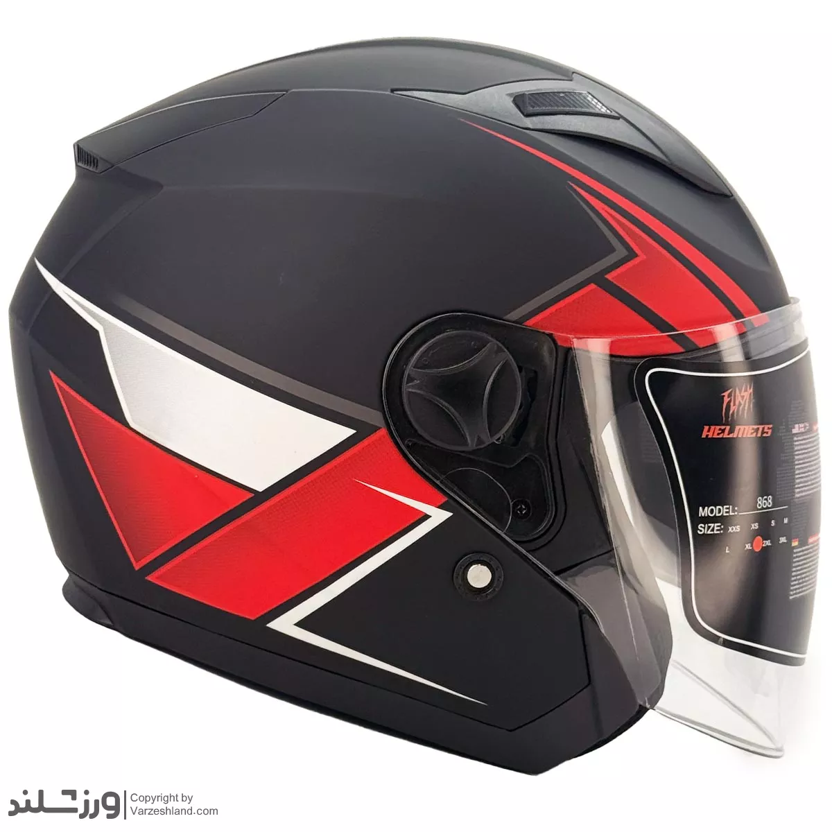 کلاه کاسکت بدون فک BlackFlash کلاه کاسکت بدون فک BlackFlash