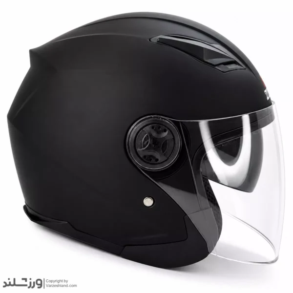 کلاه کاسکت بدون فک Zizo مدل Shadow Black