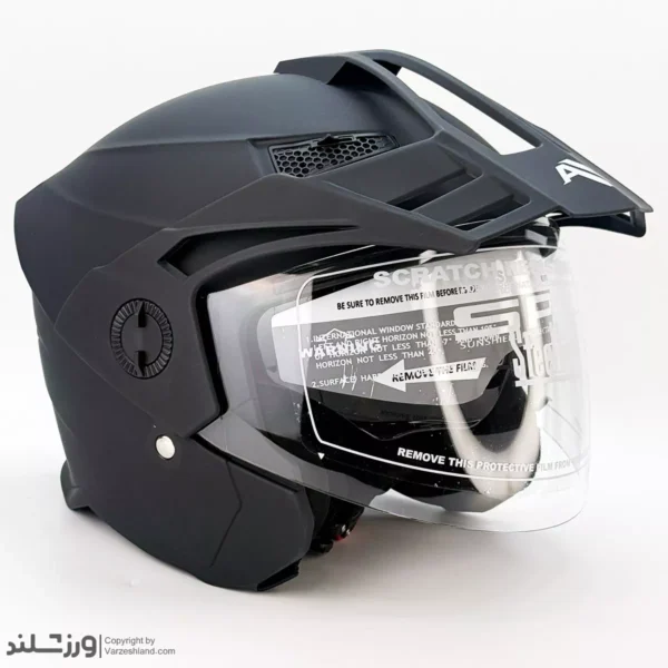 کلاه کاسکت ادونچری Matte Black