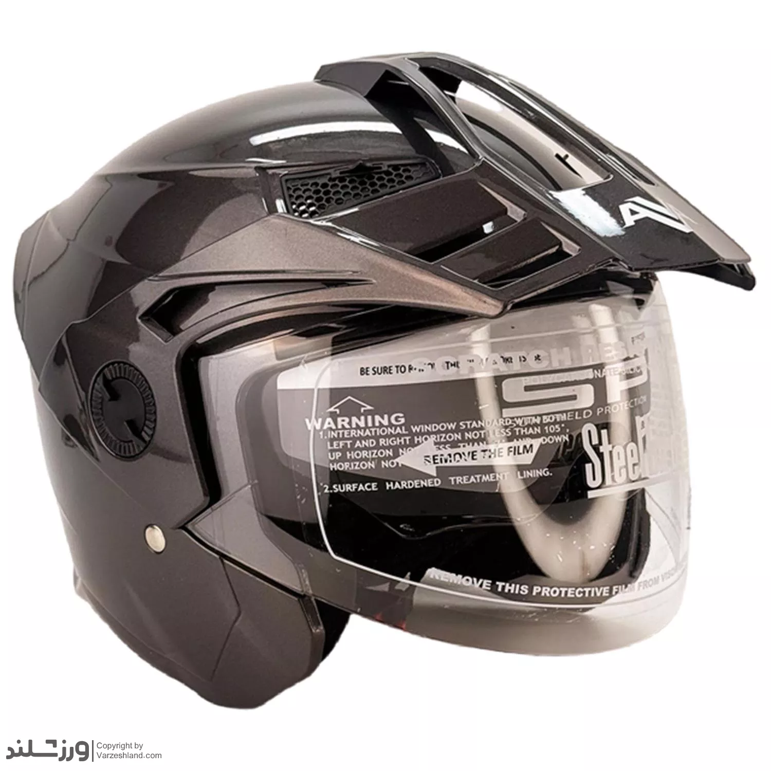 کلاه کاسکت ادونچری Glossy Metallic کلاه کاسکت ادونچری Glossy Metallic