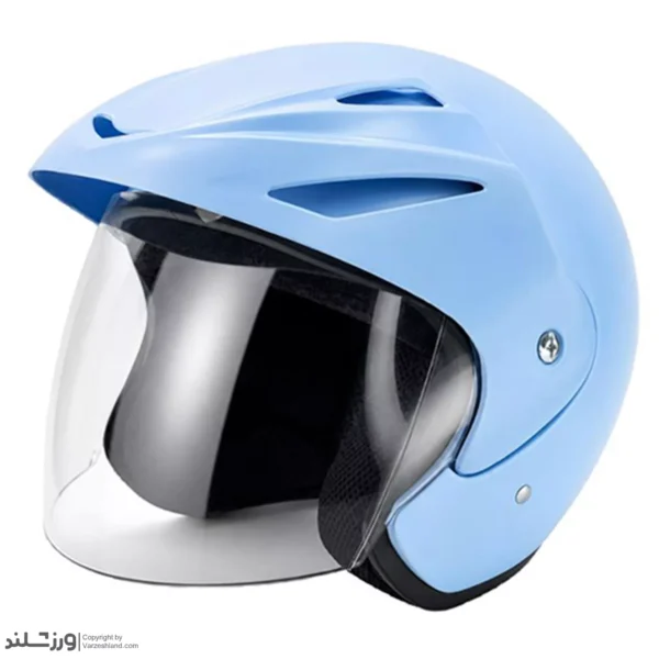 کلاه کاسکت بدون عینک Pastel Sky Blue