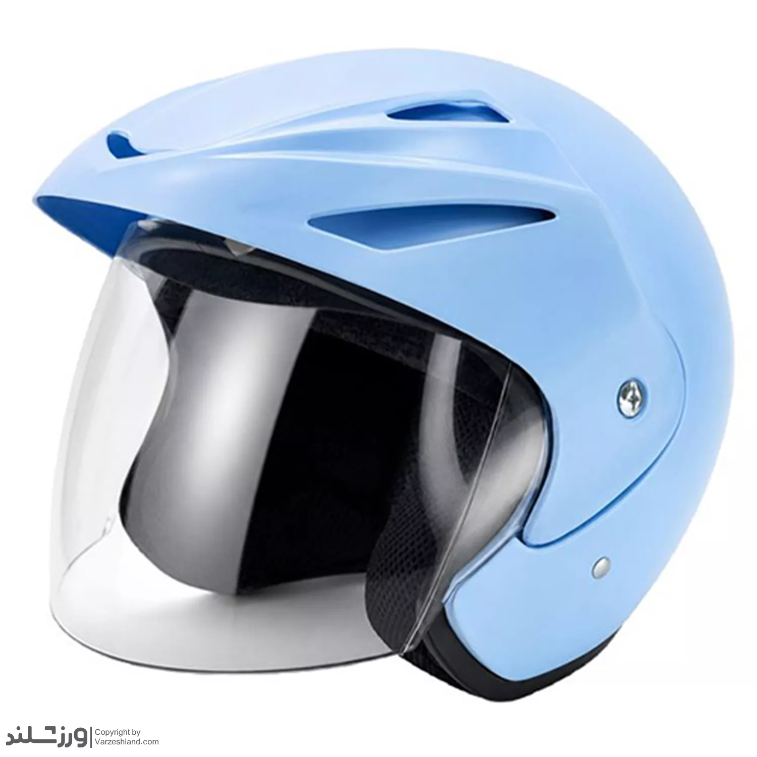 کلاه کاسکت بدون عینک Pastel Sky Blue کلاه کاسکت بدون عینک Pastel Sky Blue
