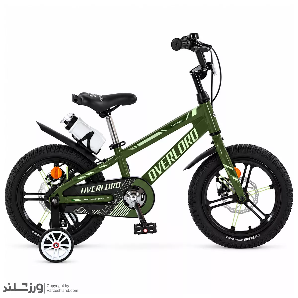 دوچرخه بچگانه اورلورد مدل OV1000 green دوچرخه بچگانه اورلورد مدل OV1000 green