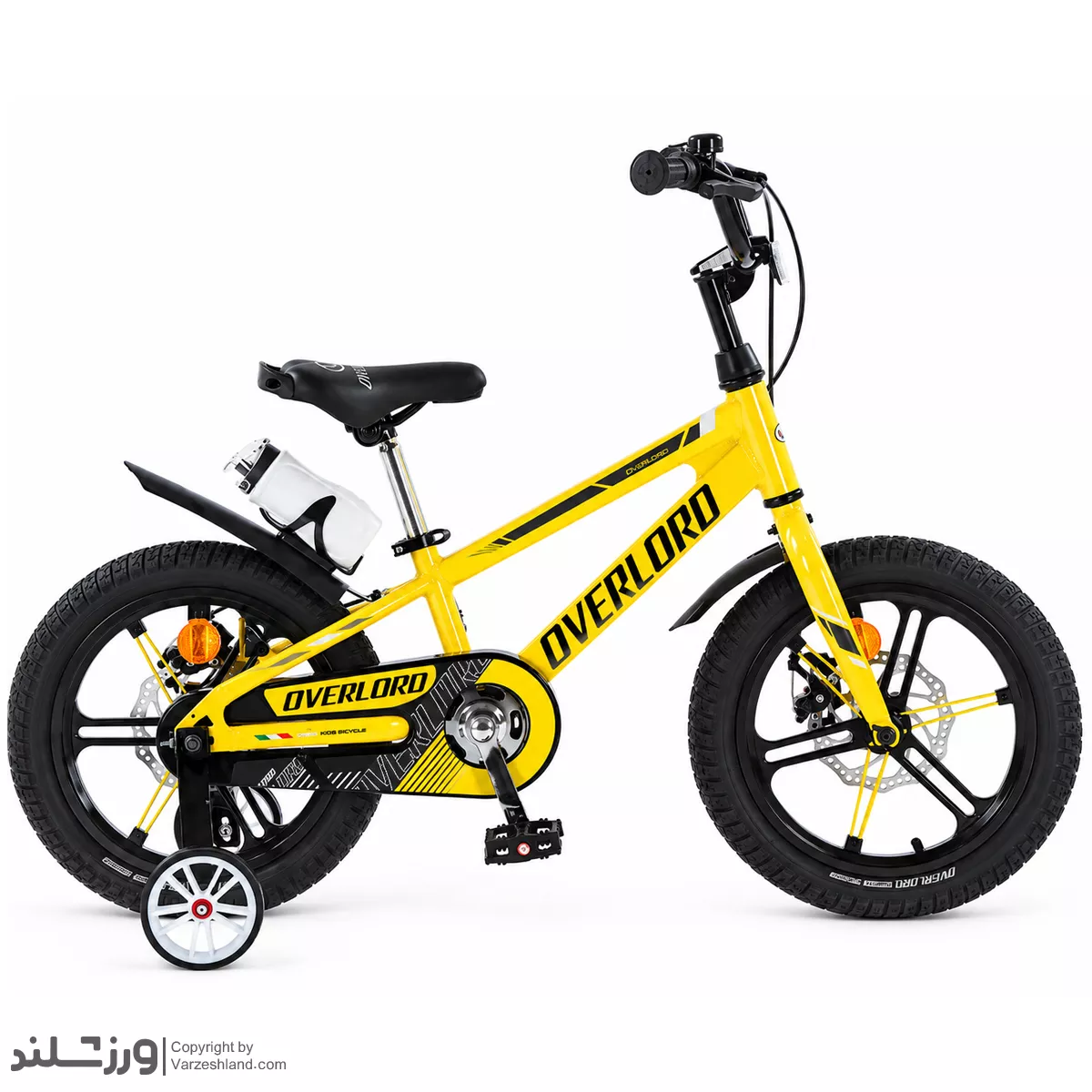 دوچرخه بچگانه اورلورد مدل OV1000 yellow دوچرخه بچگانه اورلورد مدل OV1000 yellow